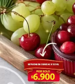 ESTUCHE DE CEREZAS X 125 G.