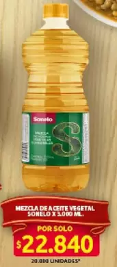Sonelo - ACEITE VEGETAL