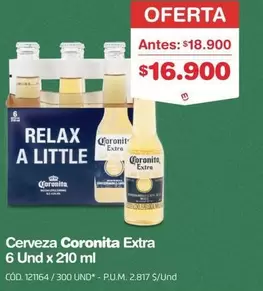 Coronita - Cerveza Extra