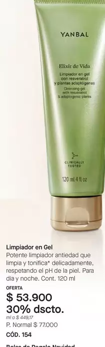 Yanbal - Limpiador en Gel