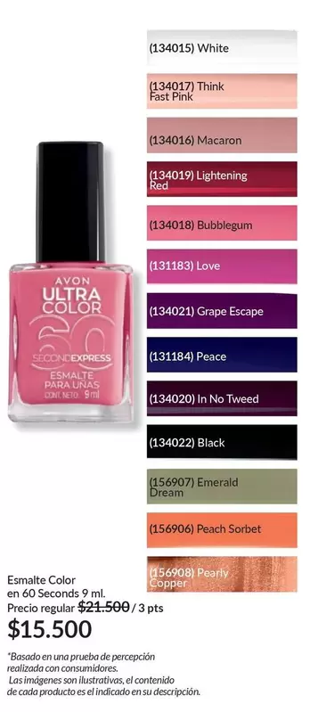 Avon - Color en 60 Seconds