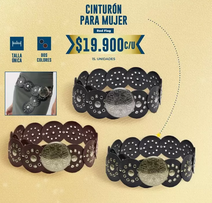 CINTURÓN PARA MUJER