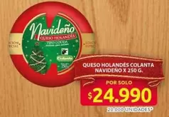 Colanta - QUESO HOLANDES COLANTA NAVIDEÑO