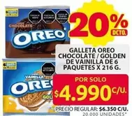 oreo - GALLETA