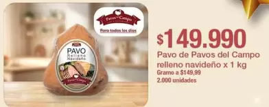 Pavos del Campo - Pavo