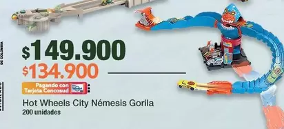 Hot Wheels - City Némesis Gorila