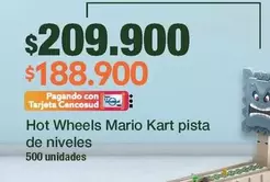 Hot Wheels - Mario Kart pista de niveles