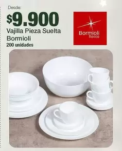 Vajilla Pieza Suelta