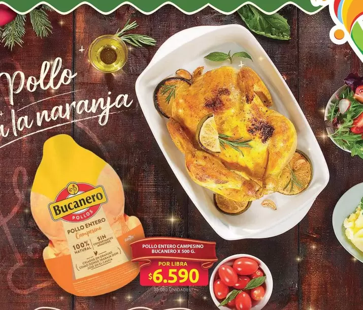 Bucanero - POLLO ENTERO