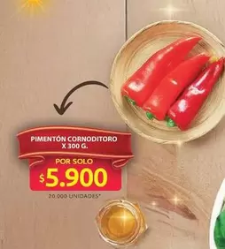 PIMENTÓN CORNODITORO