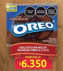 oreo - GALLETAS EN BOLSA NAVIDAD