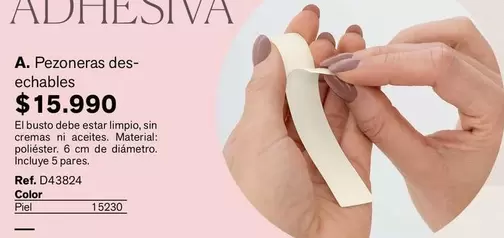 Limpio - Pezoneras des-echables