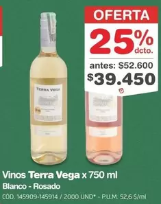 Vega - Vinos Terra x 750 ml