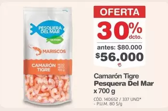 Pesquera del Mar - Camarón Tigre