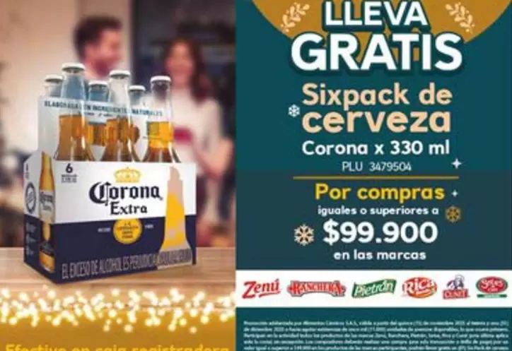 Corona - Sixpack de cerveza