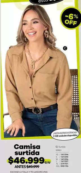 Off - Camisa surtida