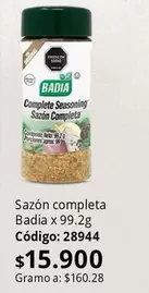 Badia - Sazón completa