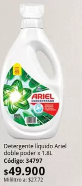Ariel - doble poder x 1.8L Código: 34797