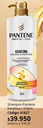 Pantene - Keratina x 510ml