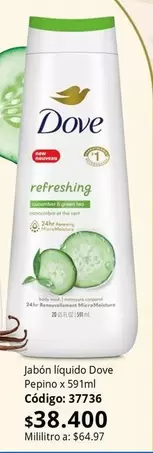 Dove - Pepino x 591ml