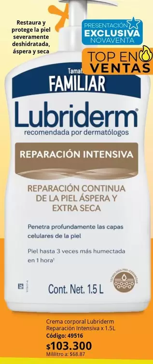 Lubriderm - Crema corporal