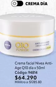 Nivea - Anti-Age Q10 día x 50ml
