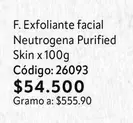 Neutrogena - Exfoliante facial