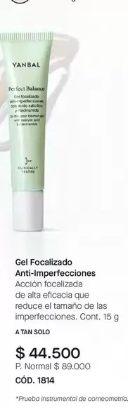 Yanbal - Gel Focalizado Anti-Imperfecciones