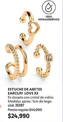 Love - EARCUFF LOVE X3