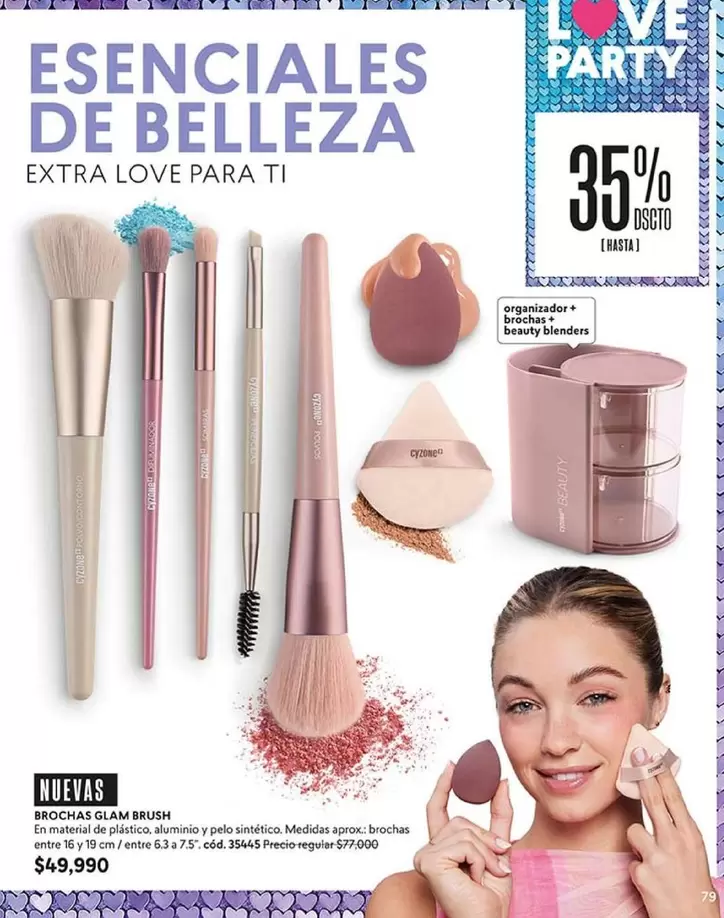 Love - BROCHAS GLAM BRUSH