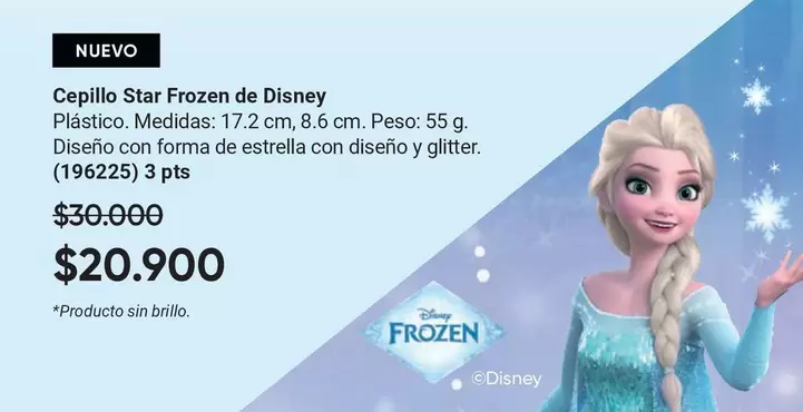 Disney - Cepillo Star Frozen