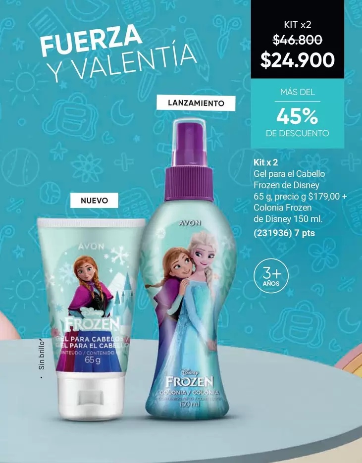 Disney - Gel para el Cabello, Colonia