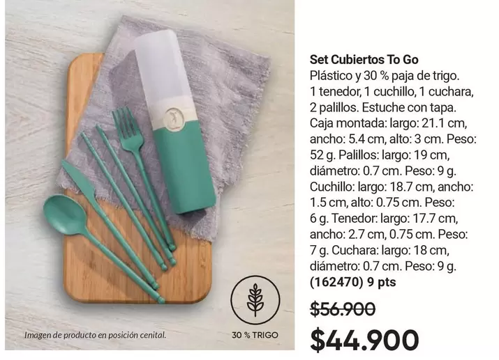 Set Cubiertos To Go