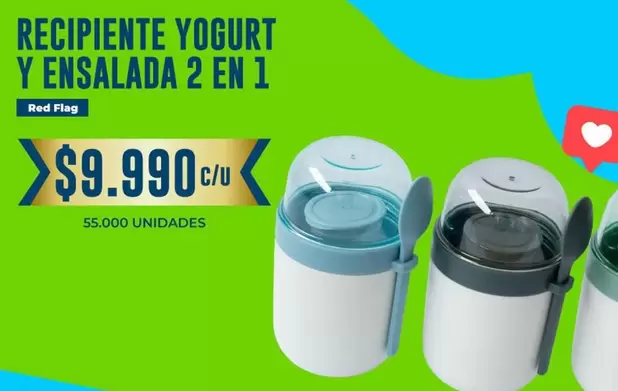 YOGURT Y ENSALADA 2 EN 1