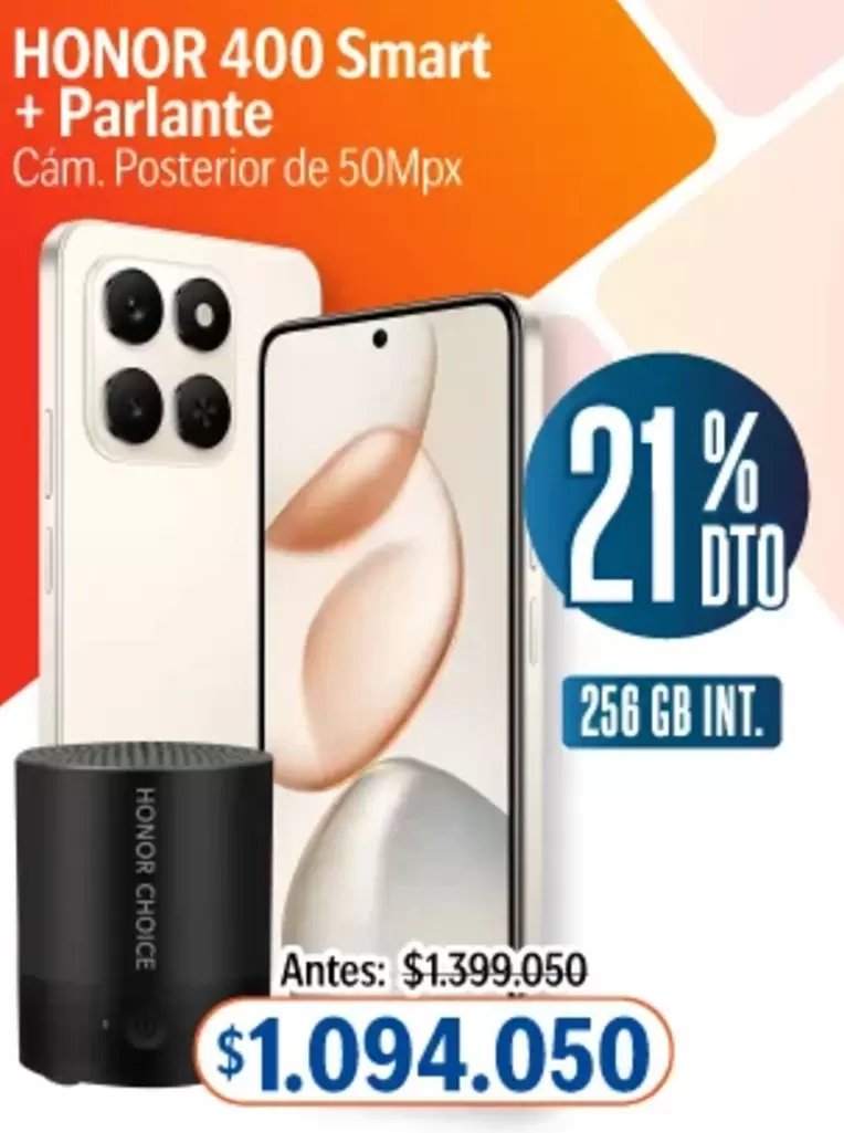 Honor - 400 Smart + Parlante