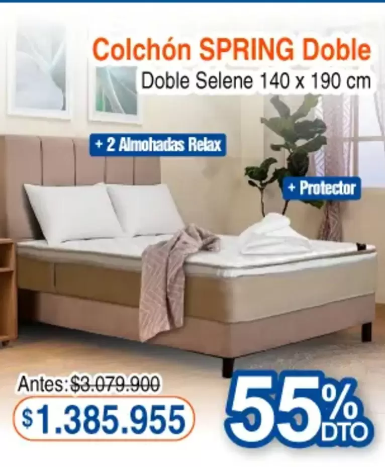 Spring - Colchón SPRING Doble