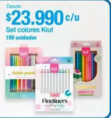 Kiut - Set Colores Kiut