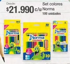 Norma - Set colores