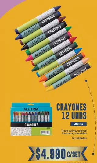 Crayones 12 Nds