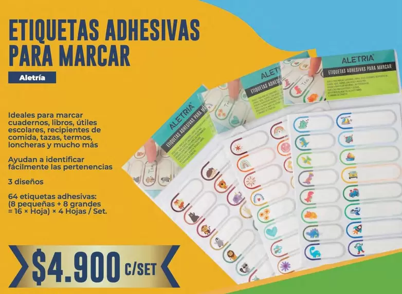 Etiquetas Adhesivas Para Marcar