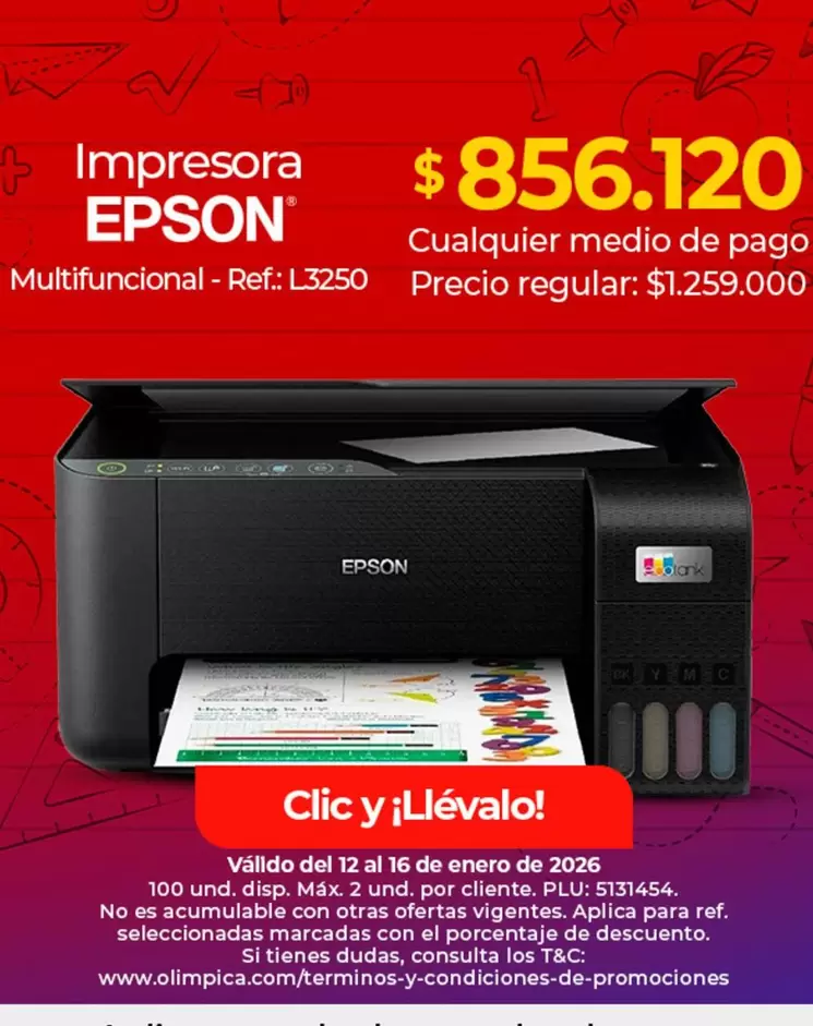 Epson - Multifuncional - Ref: L3250
