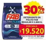 Fab - DETERGENTE EN POLVO