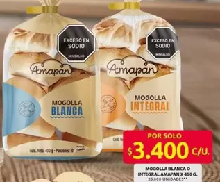 MOGOLLA BLANCA O INTEGRAL