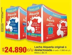 Alquería - Leche original o deslactosada