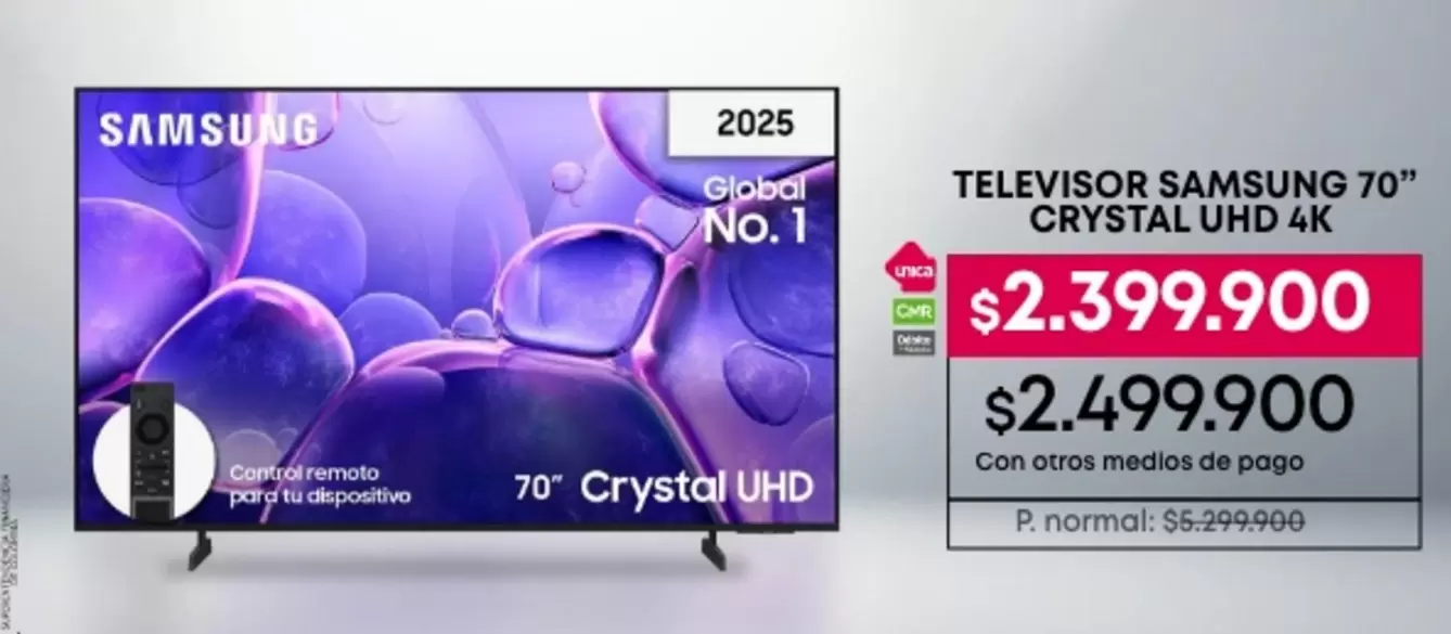 Samsung - CRYSTAL UHD 4K