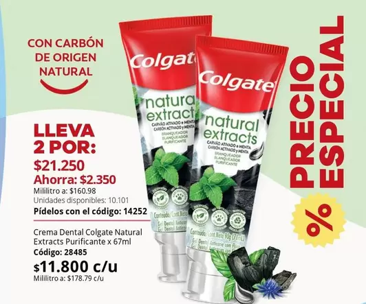 Colgate - Dental  Natural Extracts Purificante