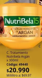 NutriBela - Tratamiento Argán