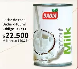 Badia - Leche de coco