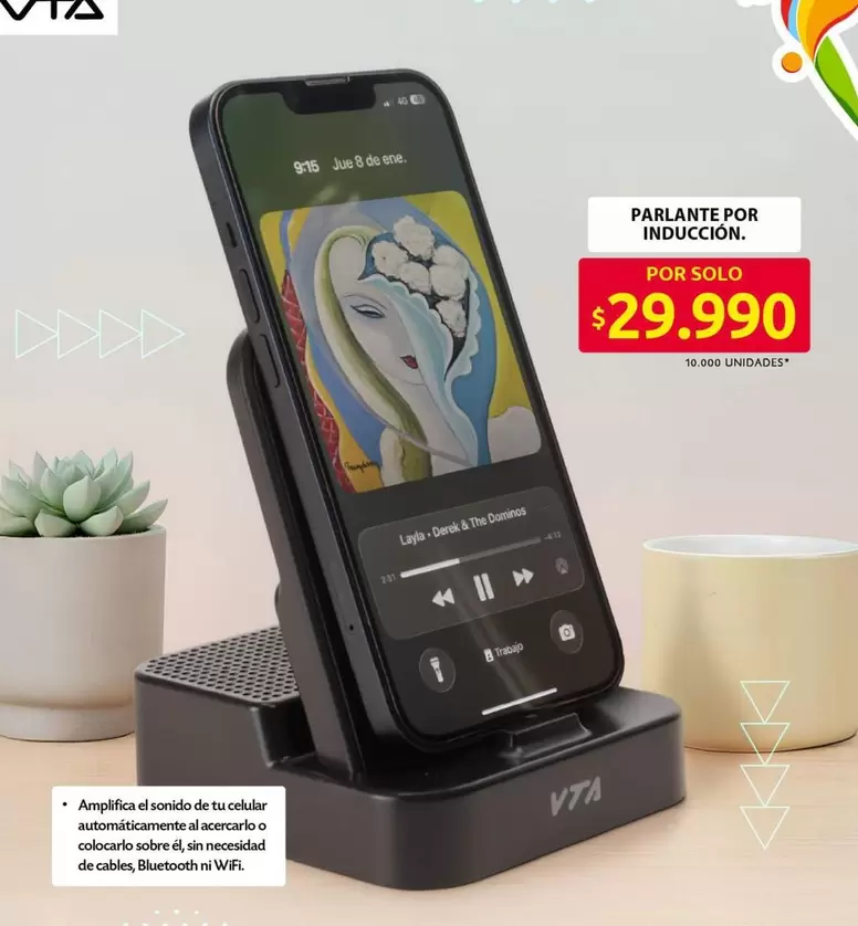 VTA - PARLANTE POR INDUCCION