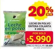 Colanta - Leche en polvo entera
